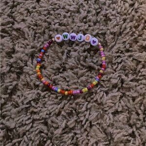 WWJD bracelet HANDCRAFTED